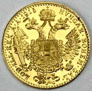 1915 Austria Gold Coin